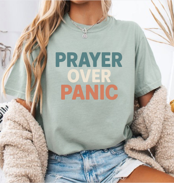 Prayer Over Panic T-shirt