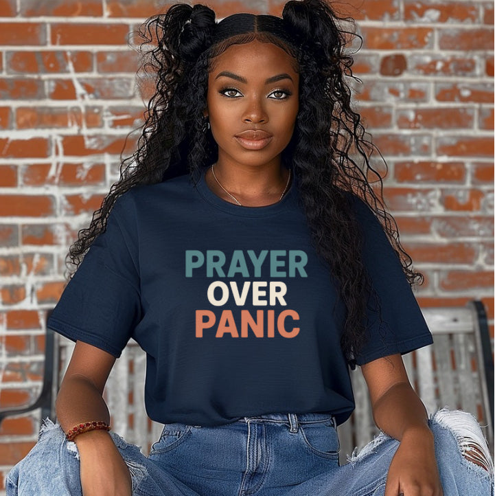 Prayer Over Panic T-shirt