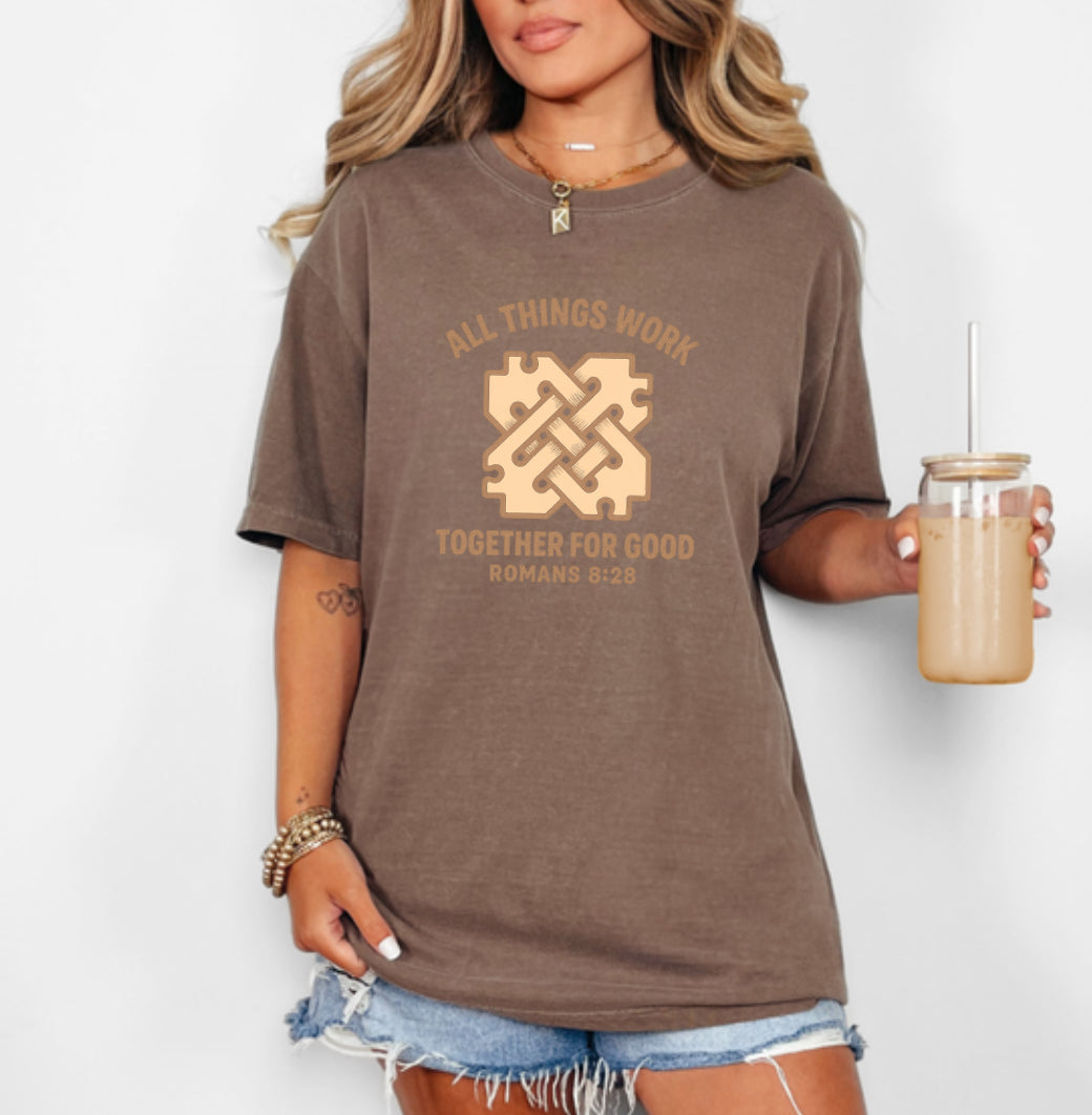 All Things Work For Good Romans 8:28 T-Shirt