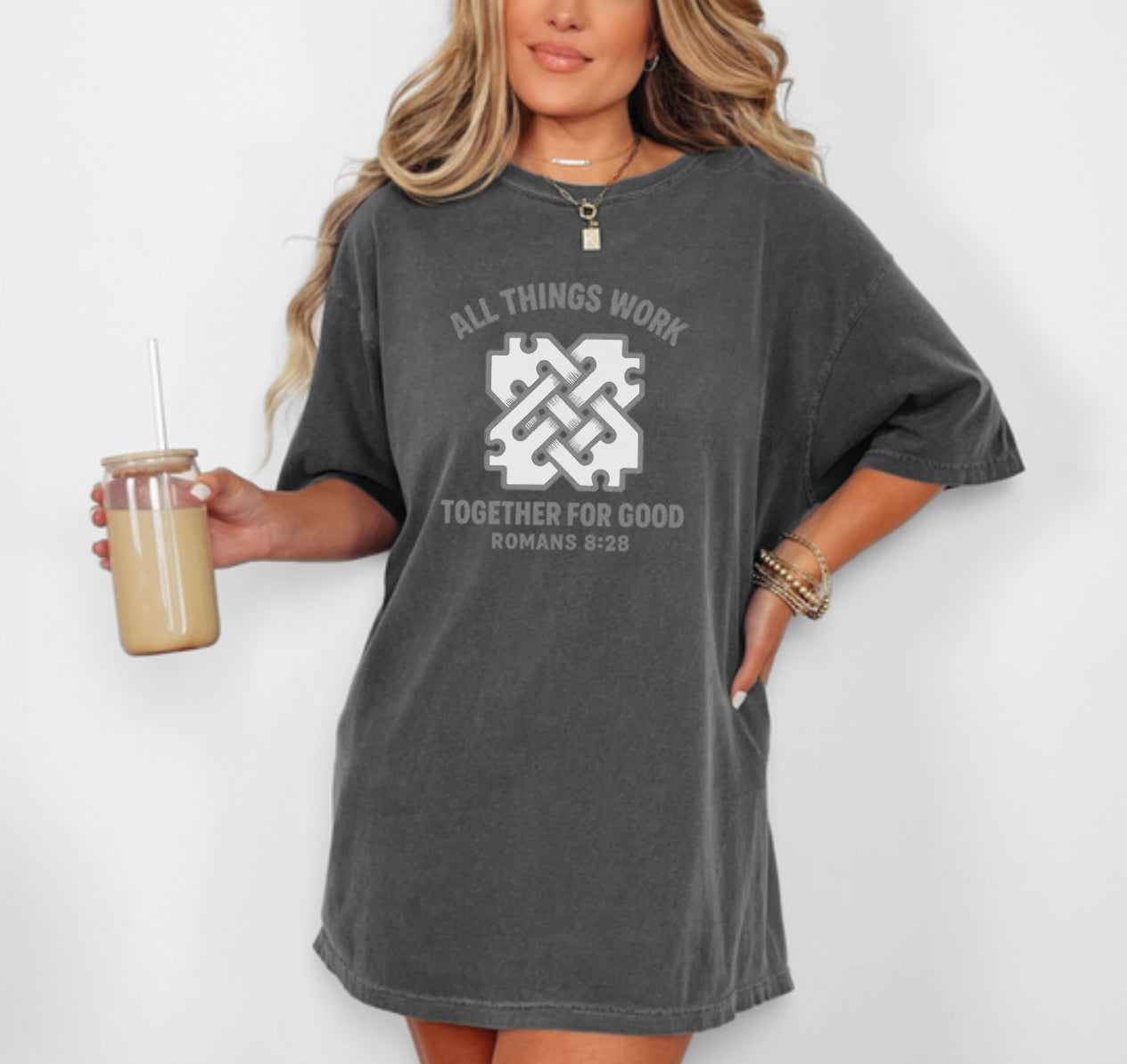 All Things Work For Good Romans 8:28 T-Shirt