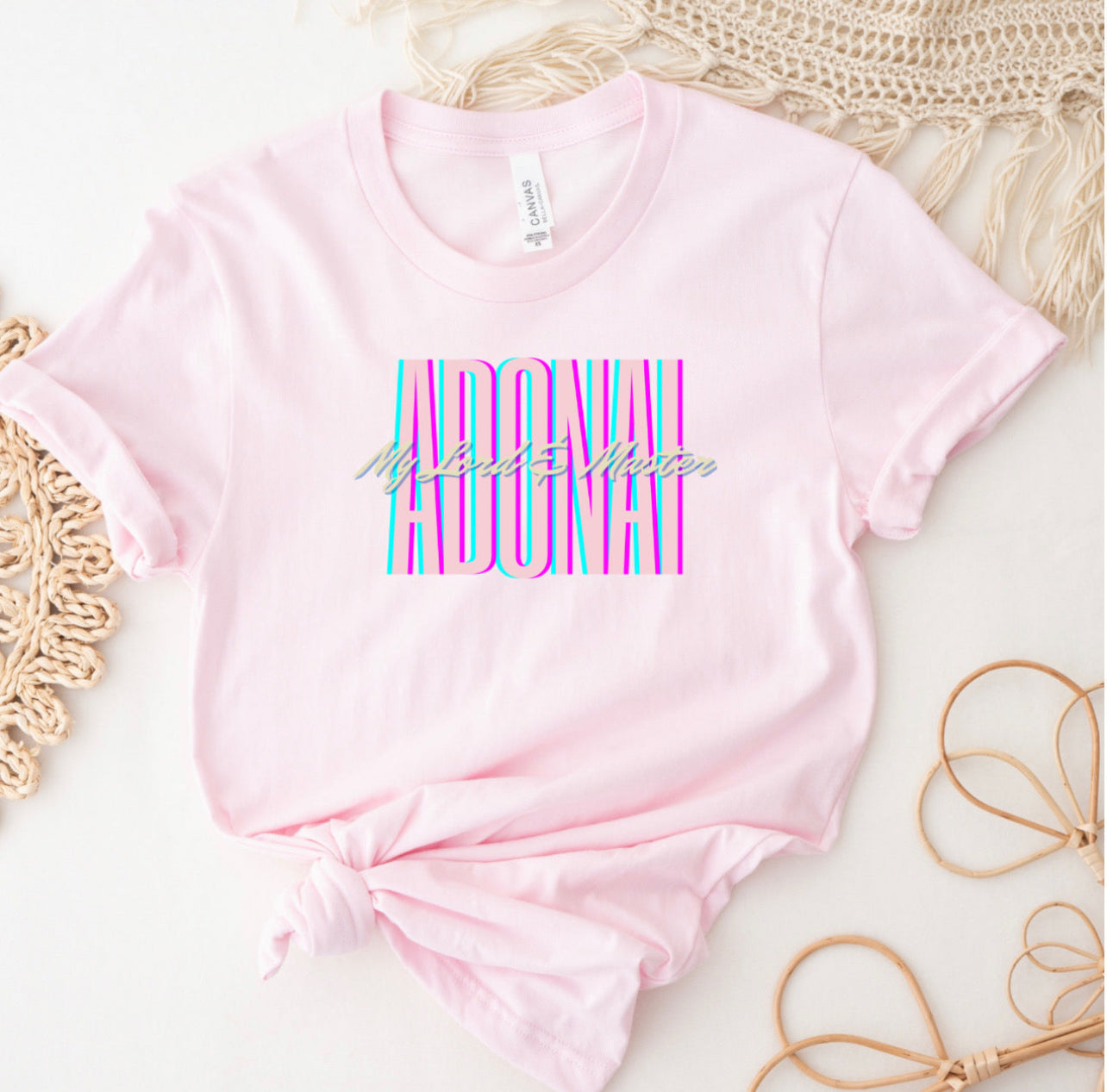 Adonai My Lord My Master Short Sleeve Tee