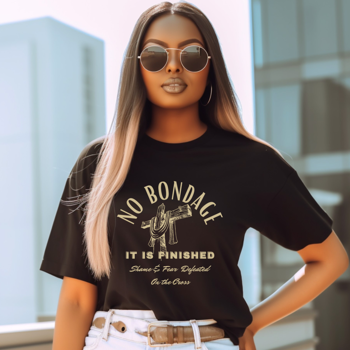 No Bondage Crucifixion T-shirt