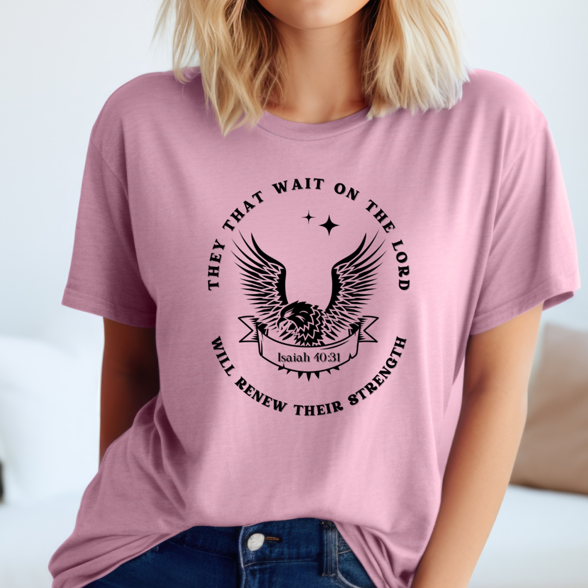 Isaiah 40 31They That Wait On The Lord Tee