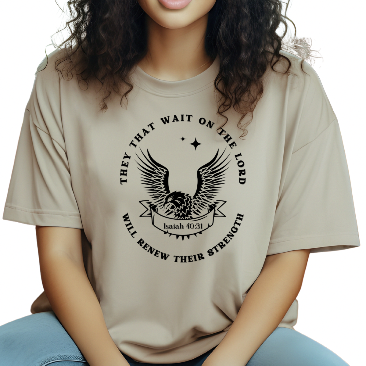 Isaiah 40 31They That Wait On The Lord Tee