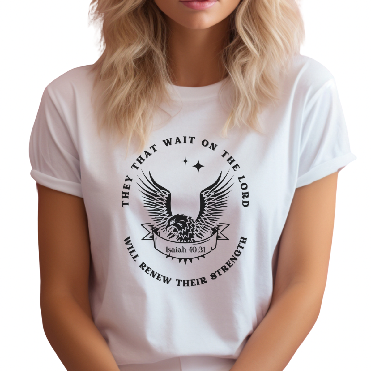 Isaiah 40 31They That Wait On The Lord Tee