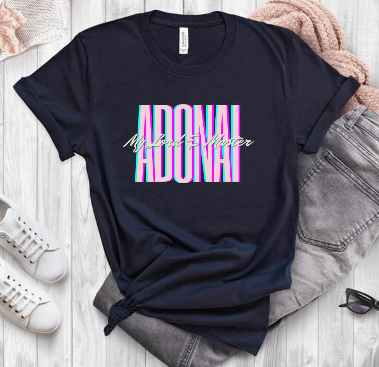 Adonai My Lord My Master Short Sleeve Tee
