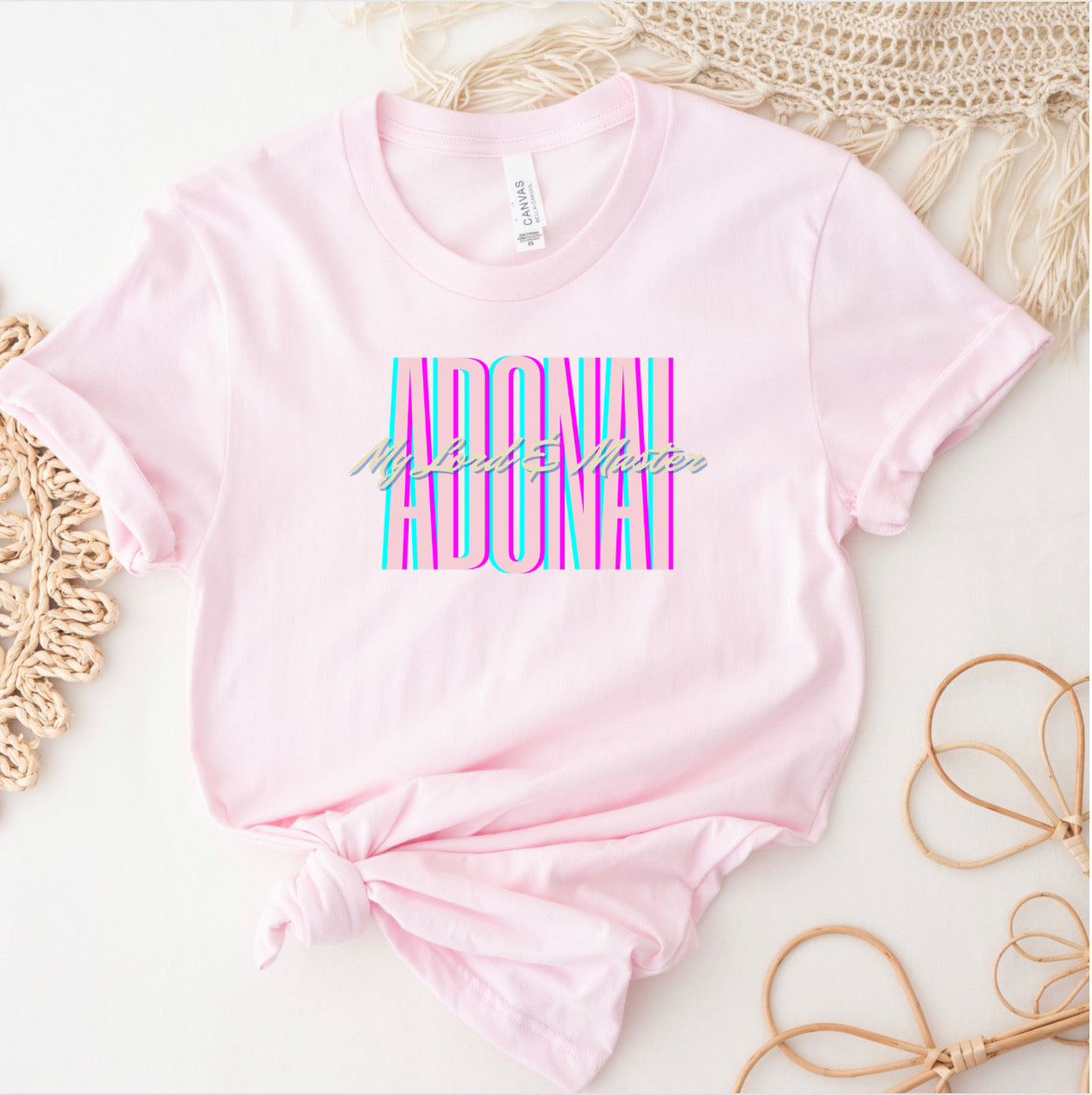 Adonai My Lord My Master Short Sleeve Tee