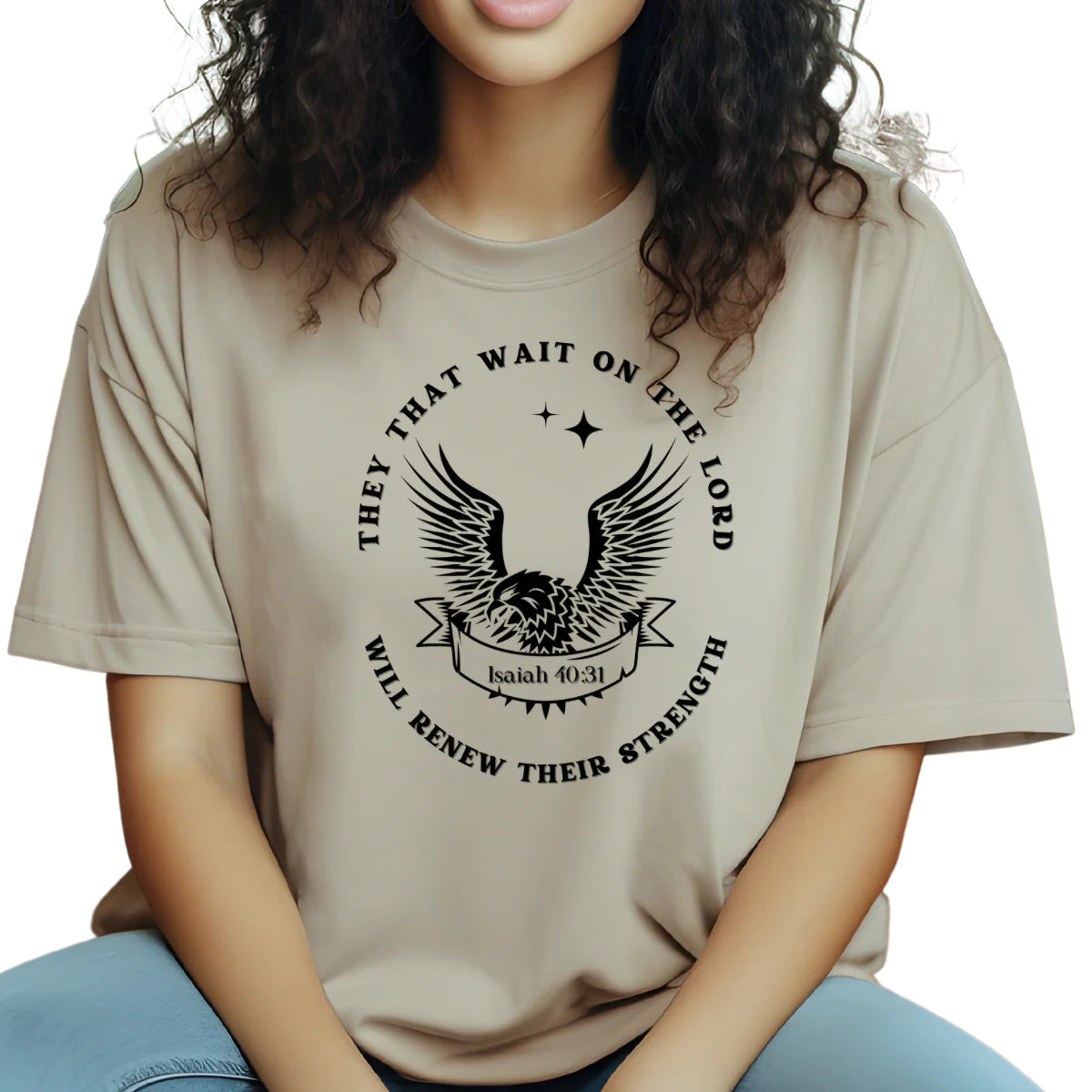 Isaiah 40 31They That Wait On The Lord Tee