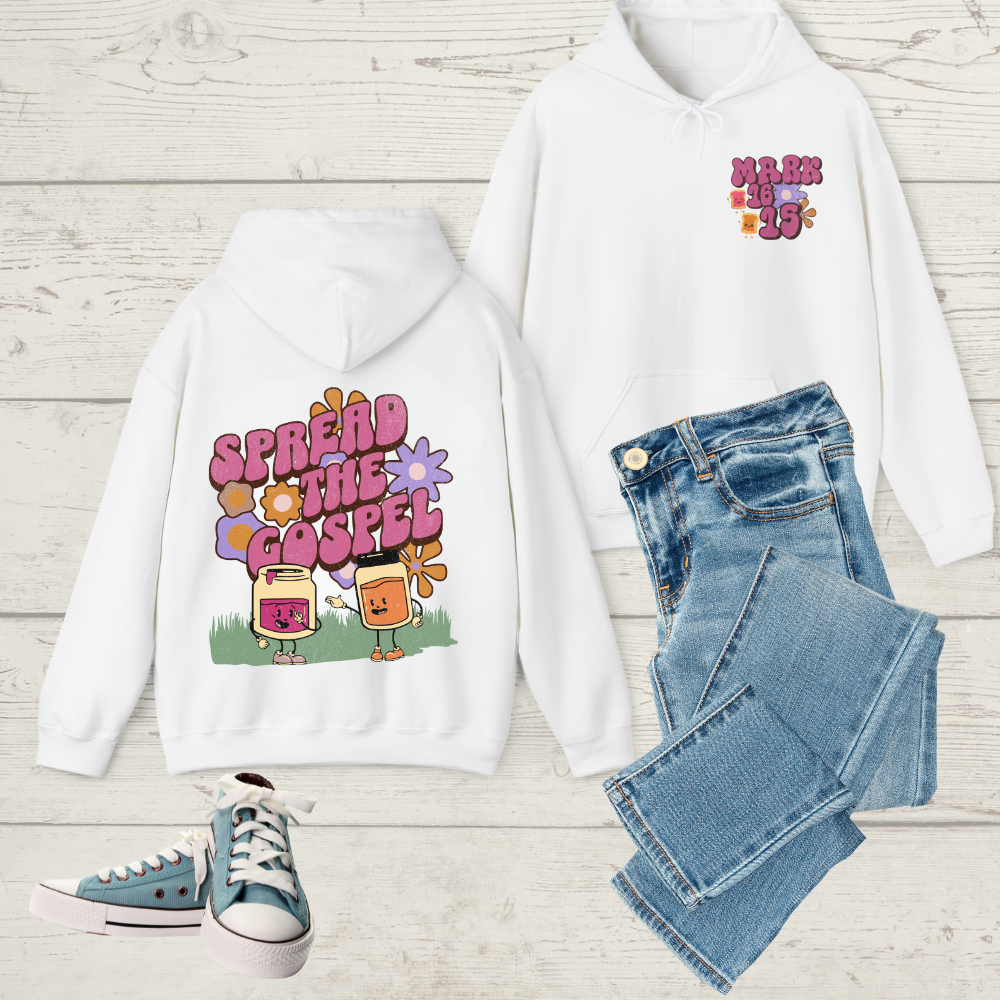 Spread The Gospel Mark 16 15 Hoodie