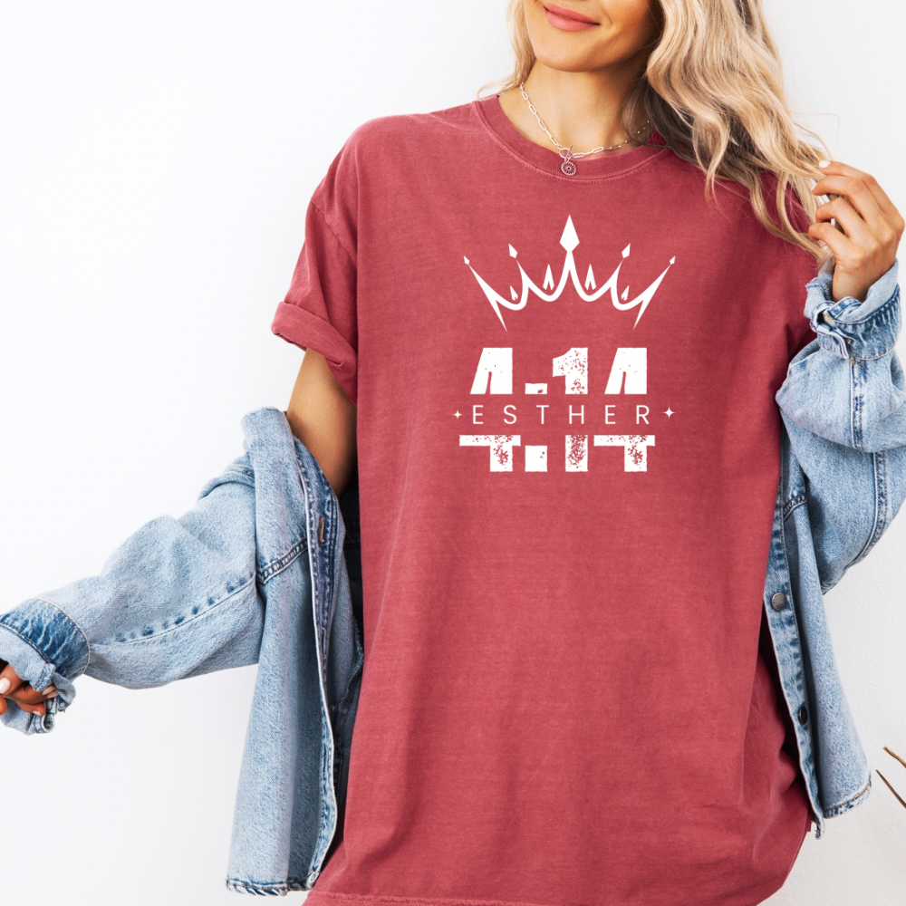 For Such a Time as This – Esther 4:14 Christian T-Shirt