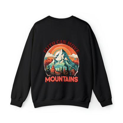 Faith Can Move Mountains Crewneck Sweatshirt