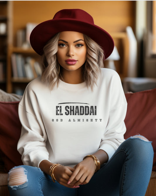 El Shaddai God Almighty Sweatshirt