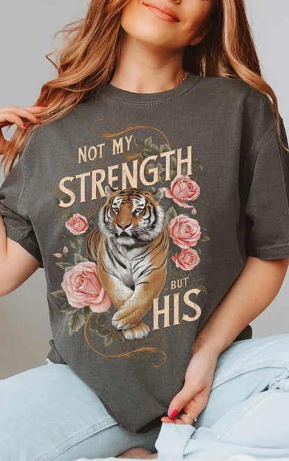 Not My Strength But His