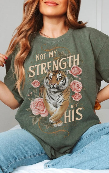 Not My Strength But His