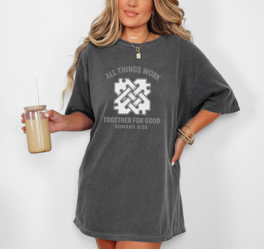 All Things Work For Good Romans 8:28 T-Shirt