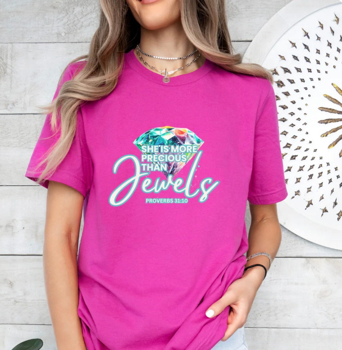 She is More Precious Than Jewels Tee