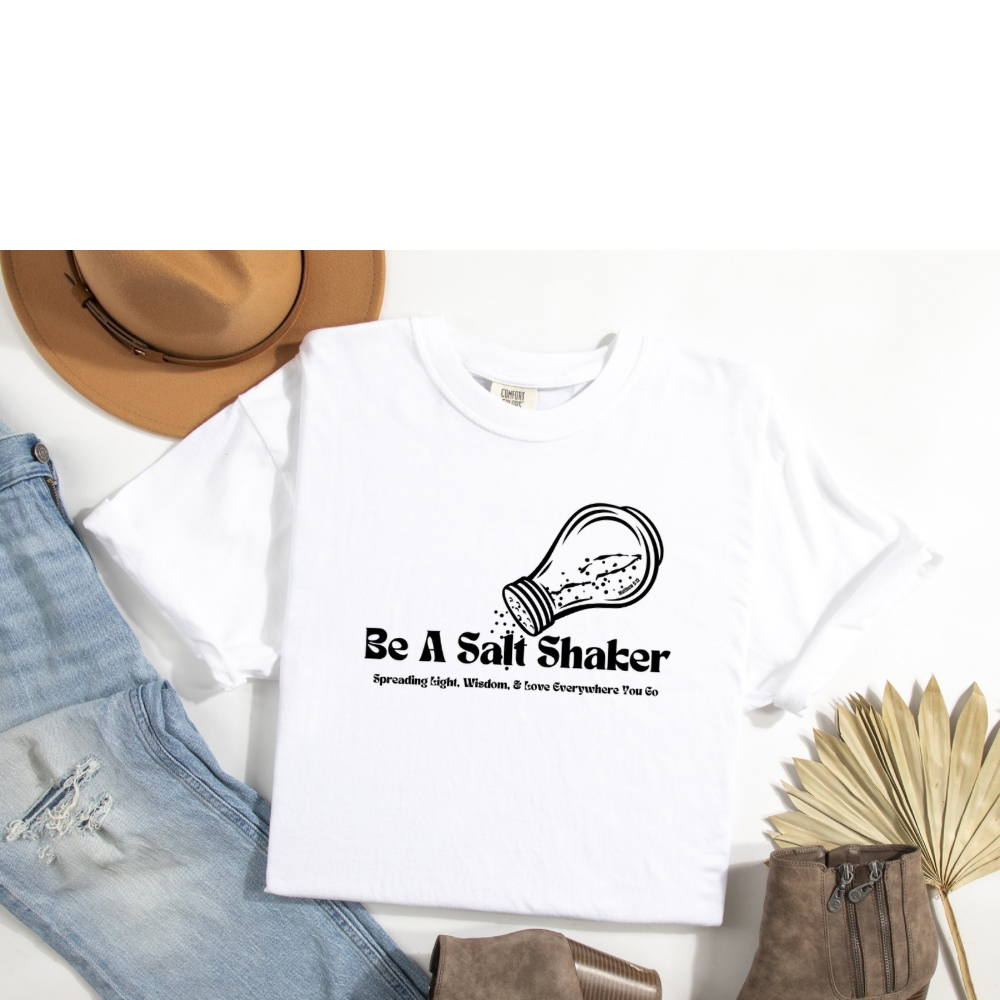 Be A Salt Shaker T-Shirt — Vintage Salt Shaker Graphic Tee