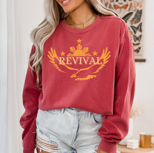 Revival Eagle Graphic Sweatshirt