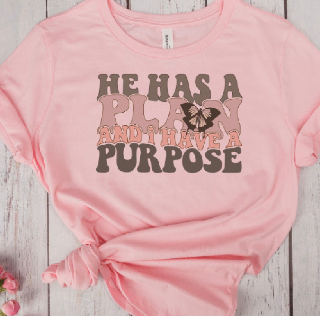 He Has a Plan and I Have a Purpose Tee