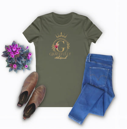 Gracefully Adorned FittedTee