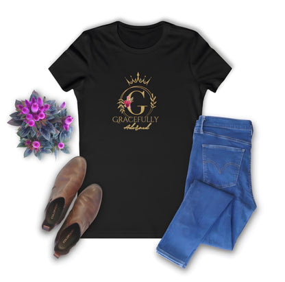 Gracefully Adorned FittedTee