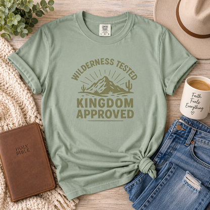 Wilderness Tested T-Shirt, Outdoor Apparel, Adventure Top, Gift for Nature Lovers, Casual Wear, Everyday Comfort
