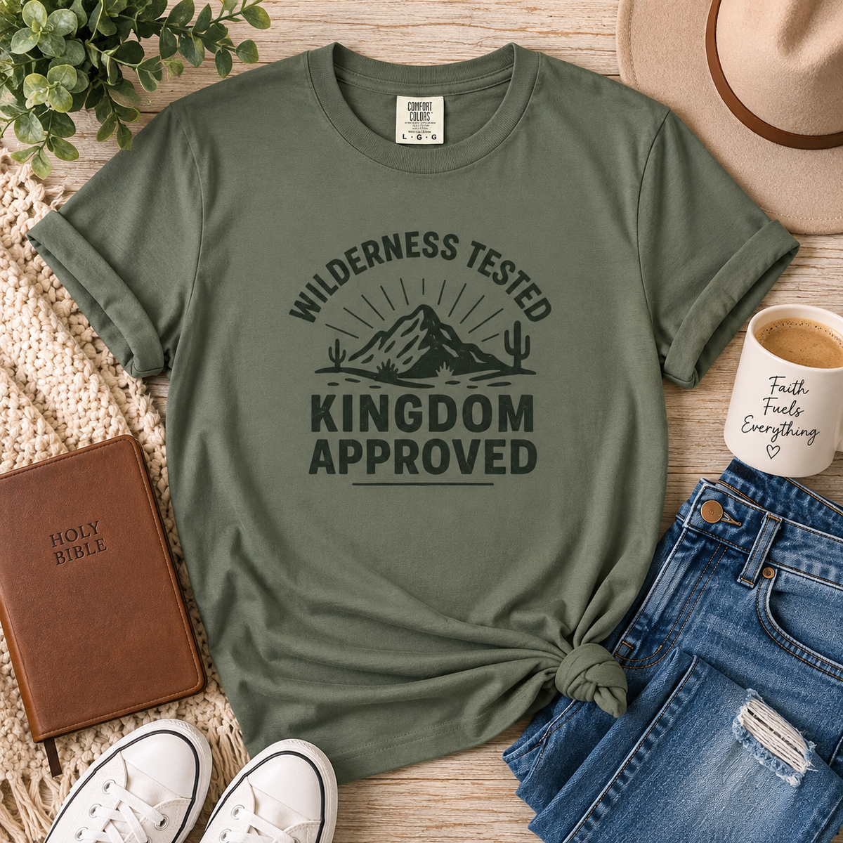 Wilderness Tested T-Shirt, Outdoor Apparel, Adventure Top, Gift for Nature Lovers, Casual Wear, Everyday Comfort