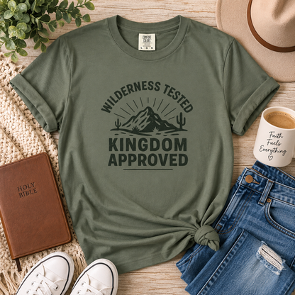 Wilderness Tested T-Shirt, Outdoor Apparel, Adventure Top, Gift for Nature Lovers, Casual Wear, Everyday Comfort