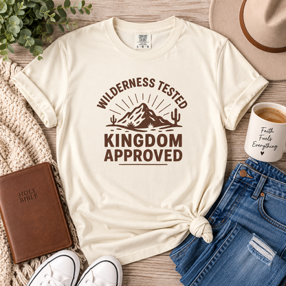 Wilderness Tested T-Shirt, Outdoor Apparel, Adventure Top, Gift for Nature Lovers, Casual Wear, Everyday Comfort