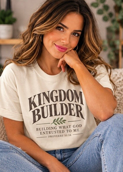 Kingdom Builder Christian Faith T-Shirt