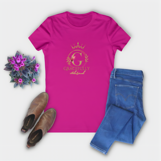 Gracefully Adorned FittedTee