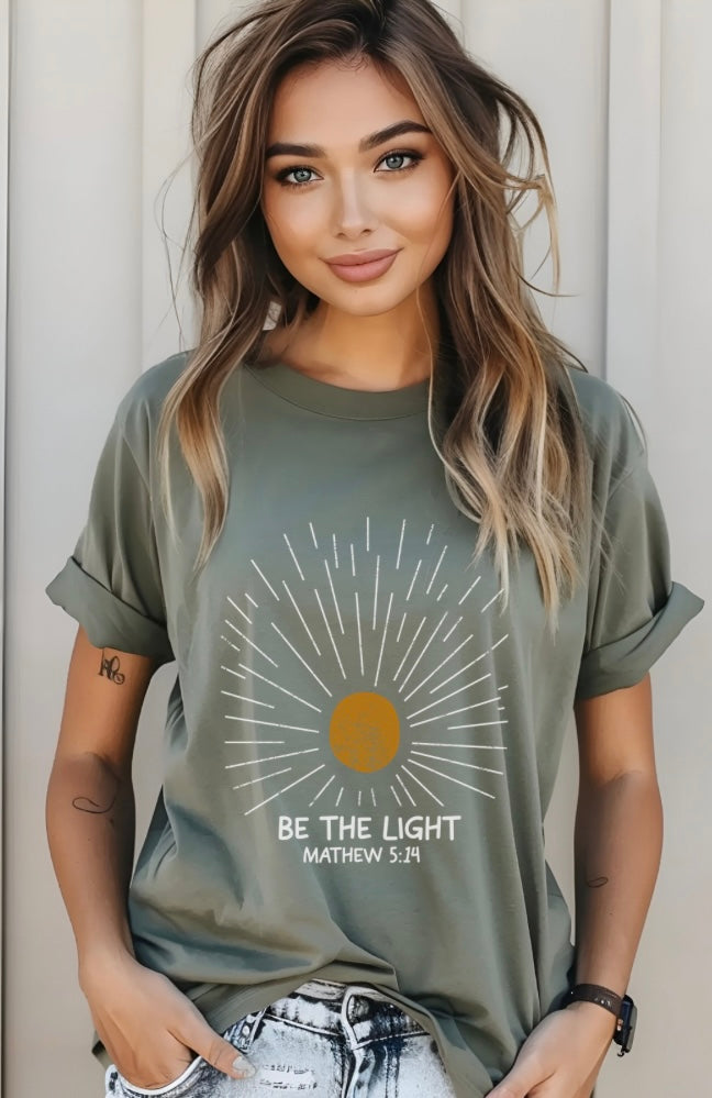 Be The Light Tee Matthew 5:14