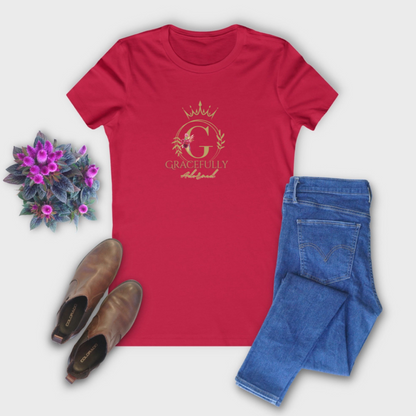 Gracefully Adorned FittedTee