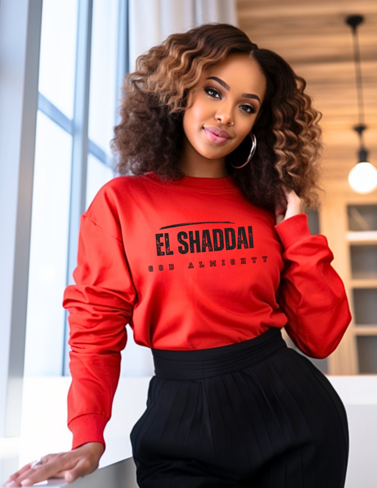 El Shaddai God Almighty Sweatshirt