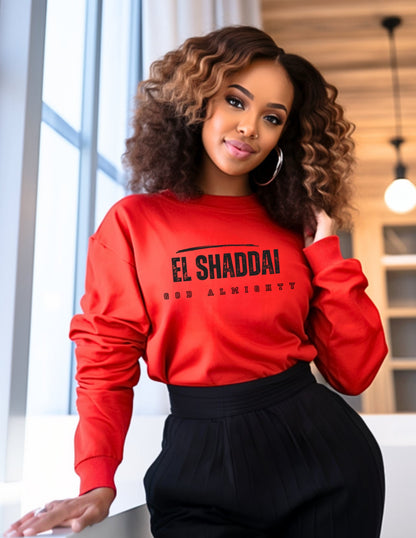 El Shaddai God Almighty Sweatshirt