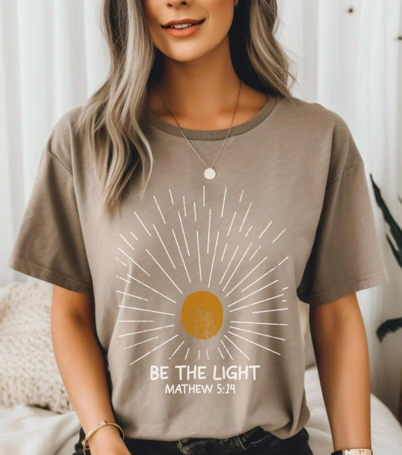 Be The Light Tee Matthew 5:14