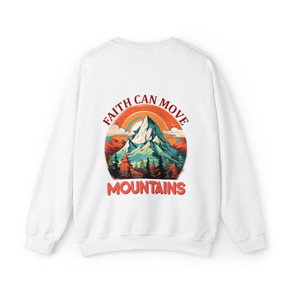 Faith Can Move Mountains Crewneck Sweatshirt