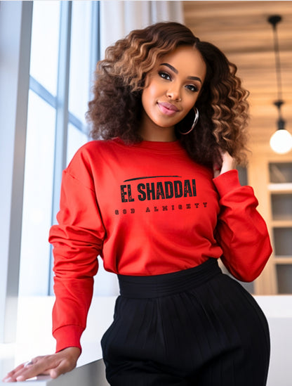 El Shaddai God Almighty Sweatshirt