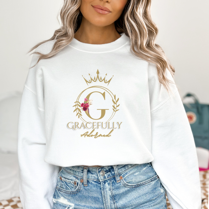 Gracefully Adorned Sweatshirt in