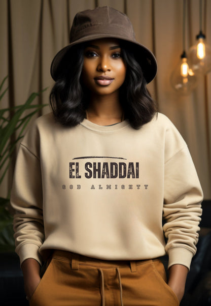 El Shaddai God Almighty Sweatshirt