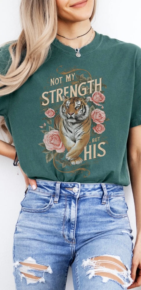 Not My Strength But His