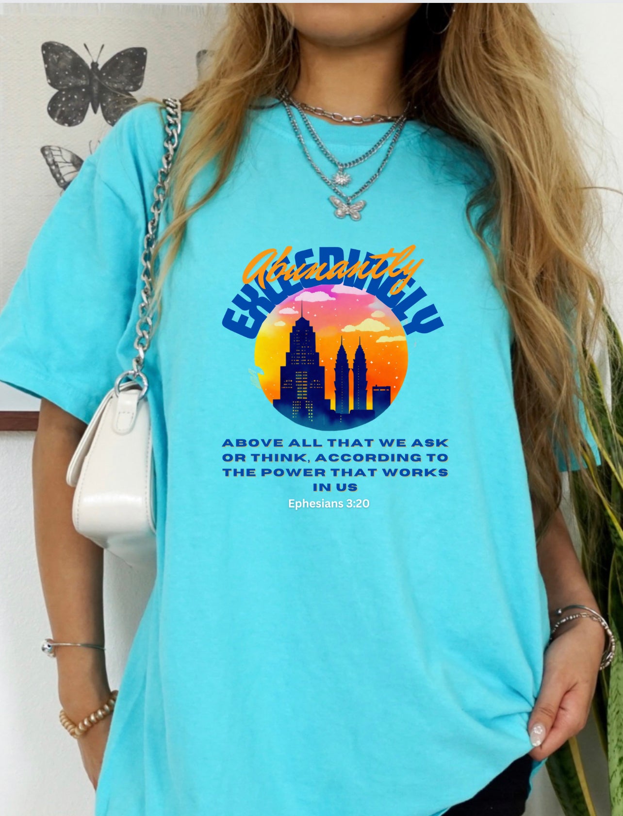 Exceedingly Abundantly Comfort Colors T-shirt