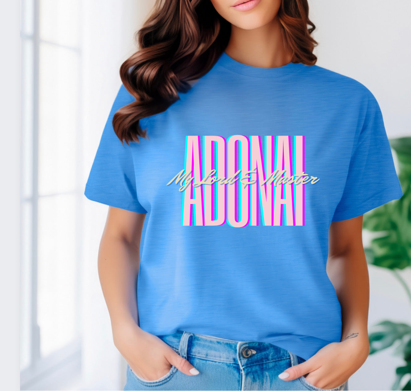 Adonai My Lord My Master  Short Sleeve Tee