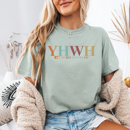 Inspirational T-Shirt - YHWH I Am The Self Existing One