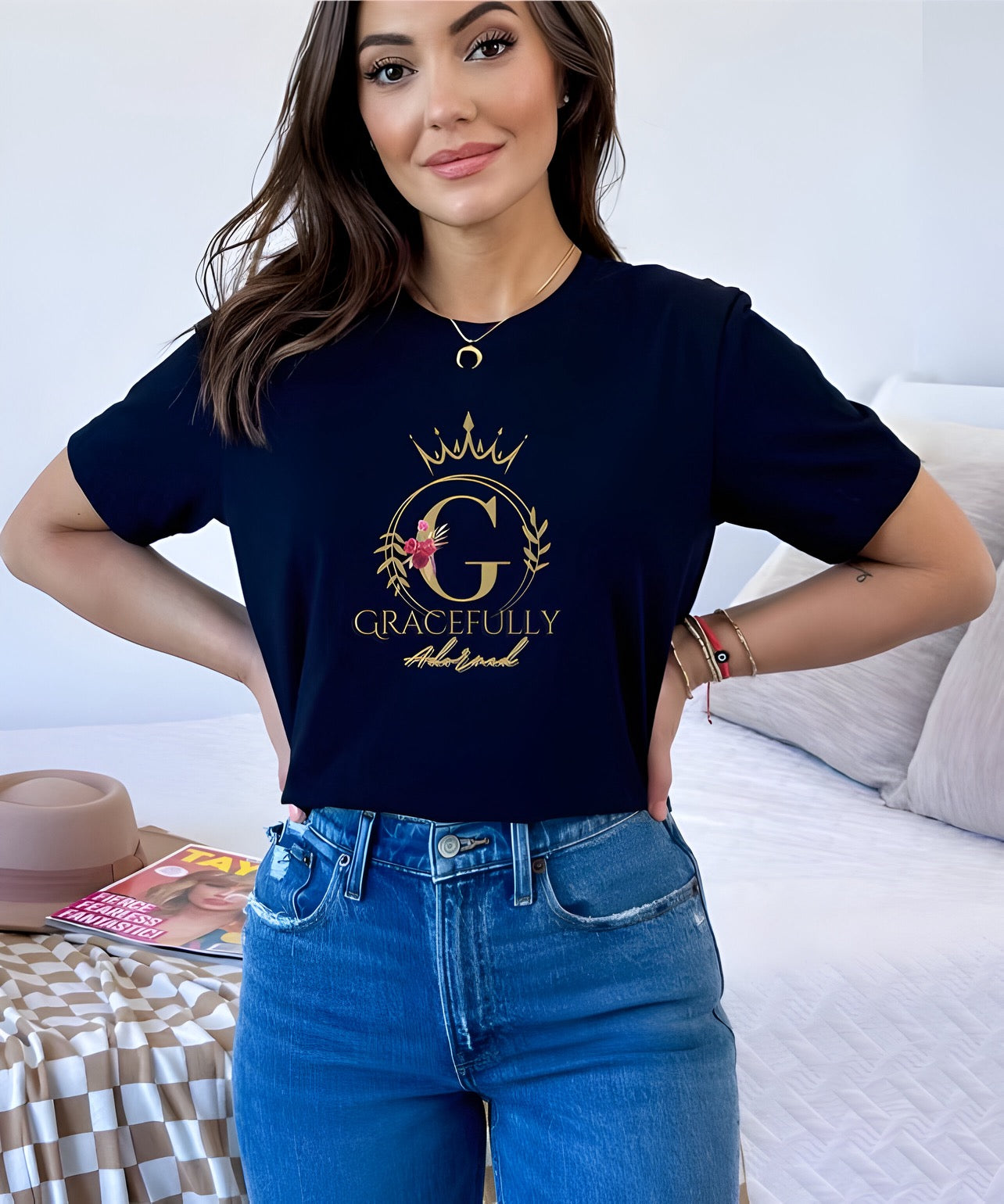 Gracefully Adorned Tee