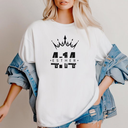 For Such a Time as This – Esther 4:14 Christian T-Shirt